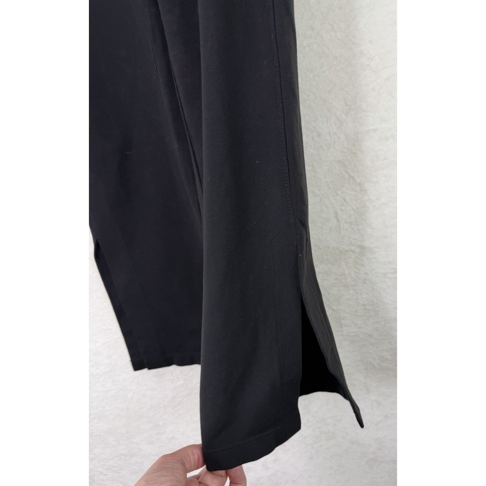 Vintage Y2K Be Present Black Knit Yoga Side Split Pants Size XS - Picture 5 of 6